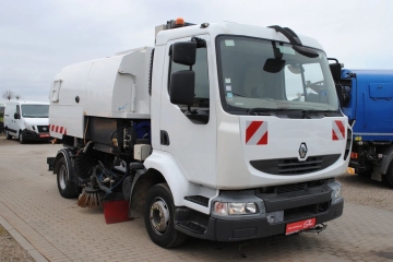 Johnston Hydrostat Szczotki L/R Diesel + CNG Rok 2010 Karcher 4475 mth