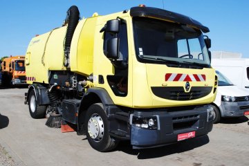 Zabudowa Johnston 2 Silniki Szczotki L/R Klimatyzacja Karcher 2009r
