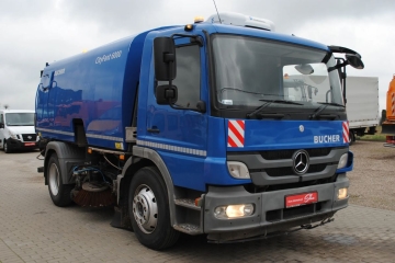 2010 r Bucher CityFant 6000 Szczotki L/R Rura Do Liści Karcher PM10