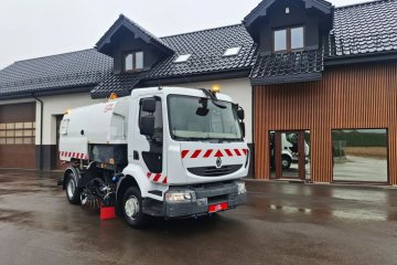 Klimatyzacja Zamiatarka Uliczna Drugi Silnik W Zabudowie 5570 Mth